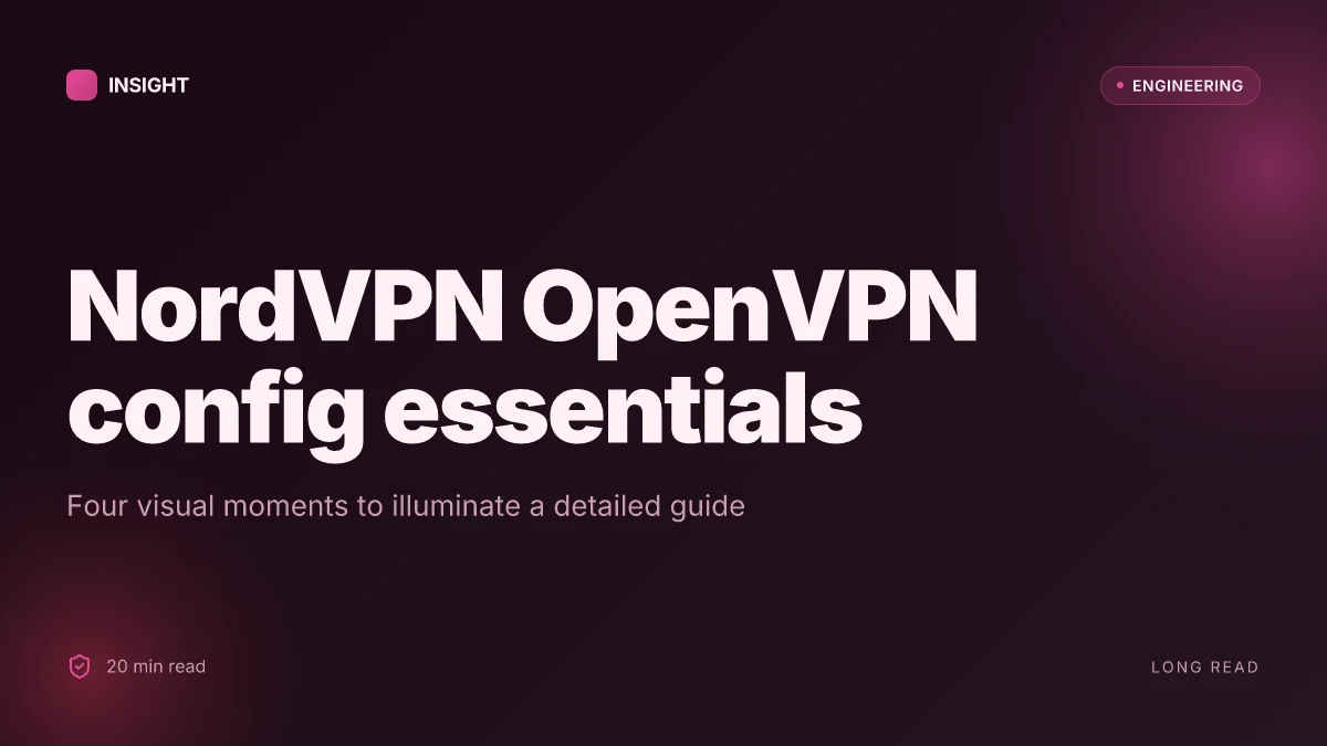 How to use NordVPN OpenVPN config files: a detailed guide for 2026