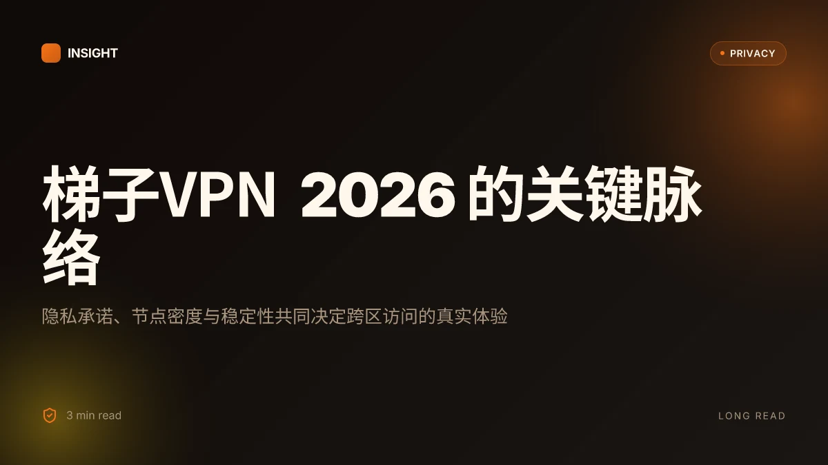 梯子VPN:全网最强VPN评测与使用指南,提升隐私、跨区访问与高效上网 2026